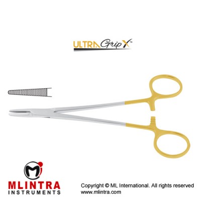 UltraGripX™ TC Crile-Wood Needle Holder Stainless Steel, 15 cm - 6" UltraGripX™ TC Crile-Wood Needle Holder Stainless Steel, 15 cm - 6"